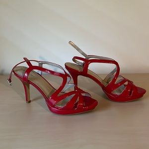 Red Tahari Heels